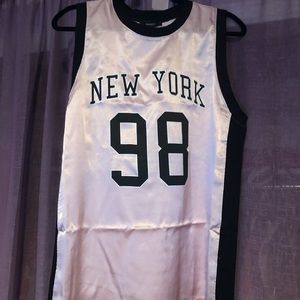 Satin Light pink NEW YORK JERSEY